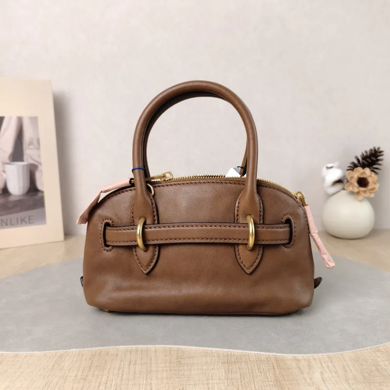 Miumiu Top Handle Bag Aventure Top Handle Bag SL ambskin Mini 21 × 8 × 13.2 cm — cover view 4 of 6
