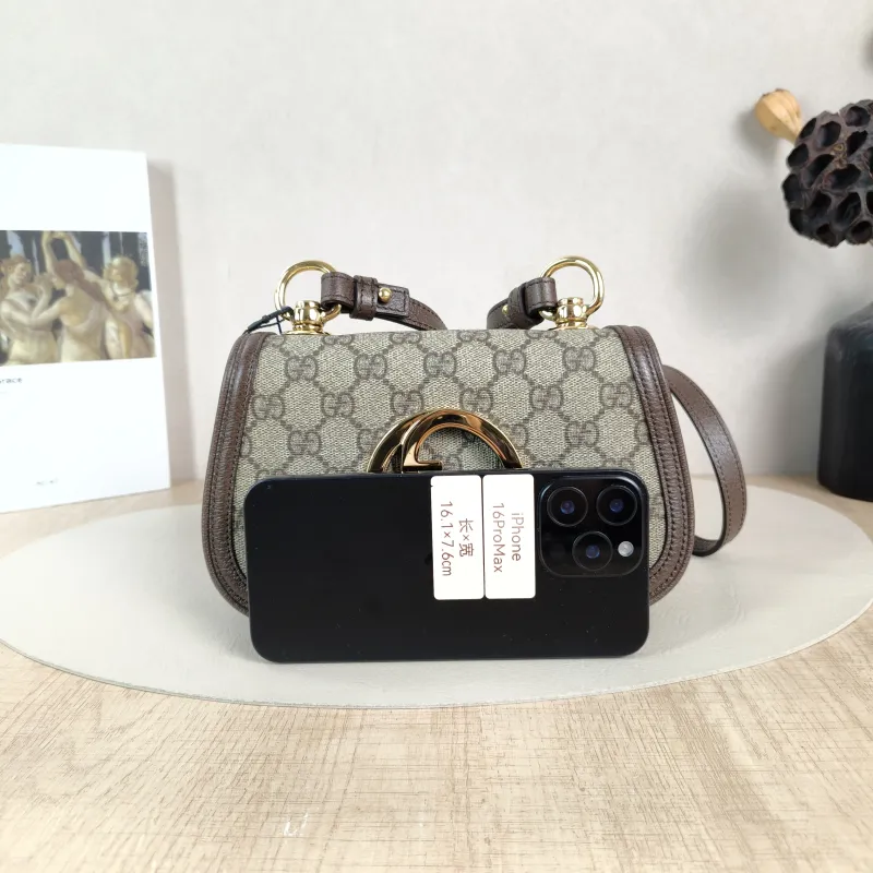 GUCCI Crossbody Bag Blondie Monogram PVC Small21 × 5 × 13 cm — cover view 5 of 6