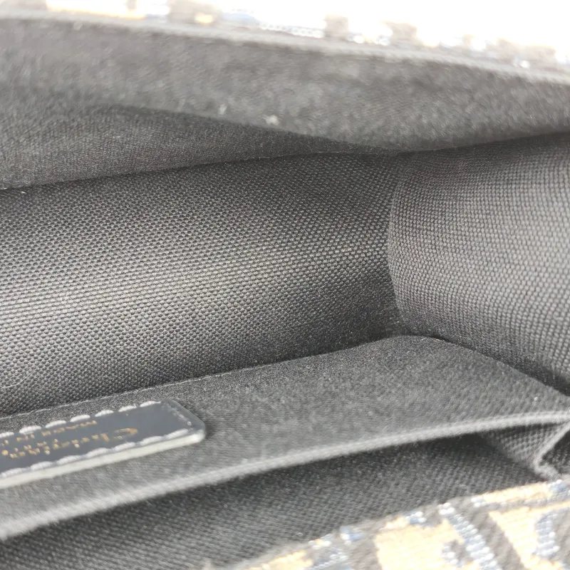 DIOR Crossbody Bag30 Montaigne East-West 30Blue Canvas Small21 × 6 × 12 cm — detail view 5 of 12