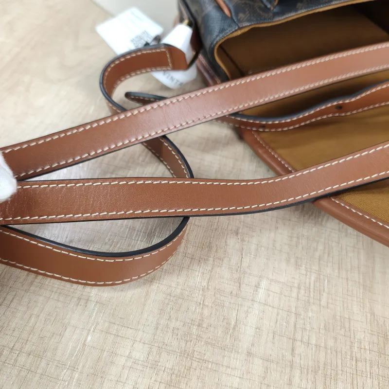 CELINE Crossbody Bag FOLCO Monogram PVC Medium 18.5 × 8 × 17 cm — detail view 2 of 13