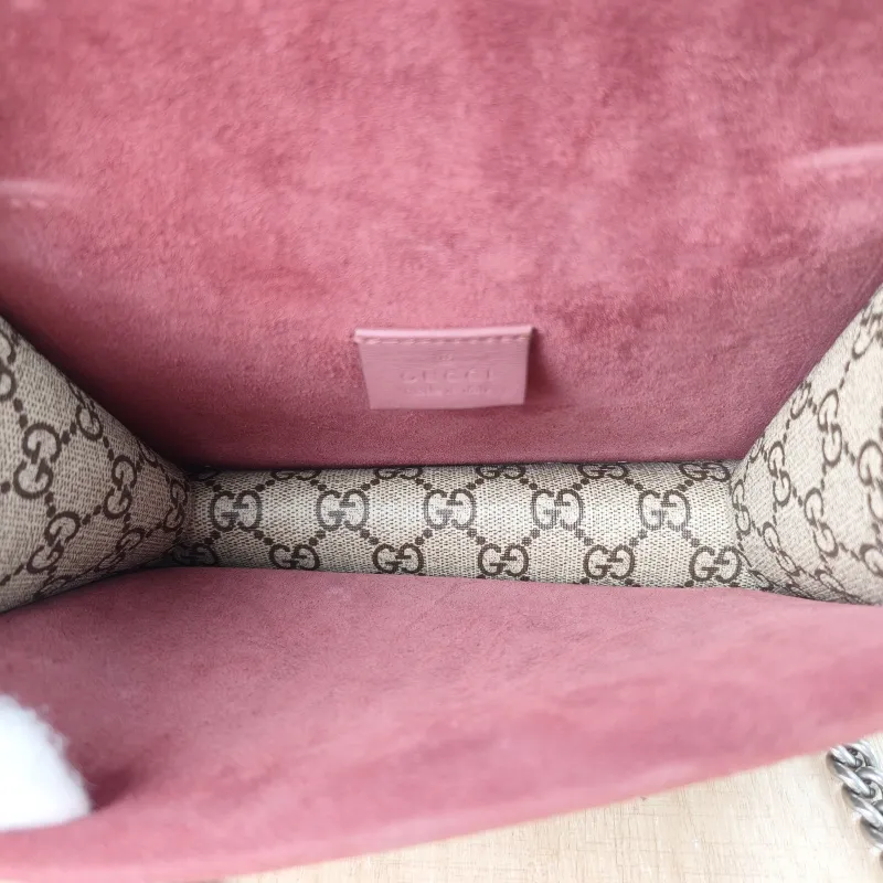 GUCCI Crossbody Bag Dionysus Monogram PVC Mini 20 × 5 × 15.5 cm — detail view 15 of 16