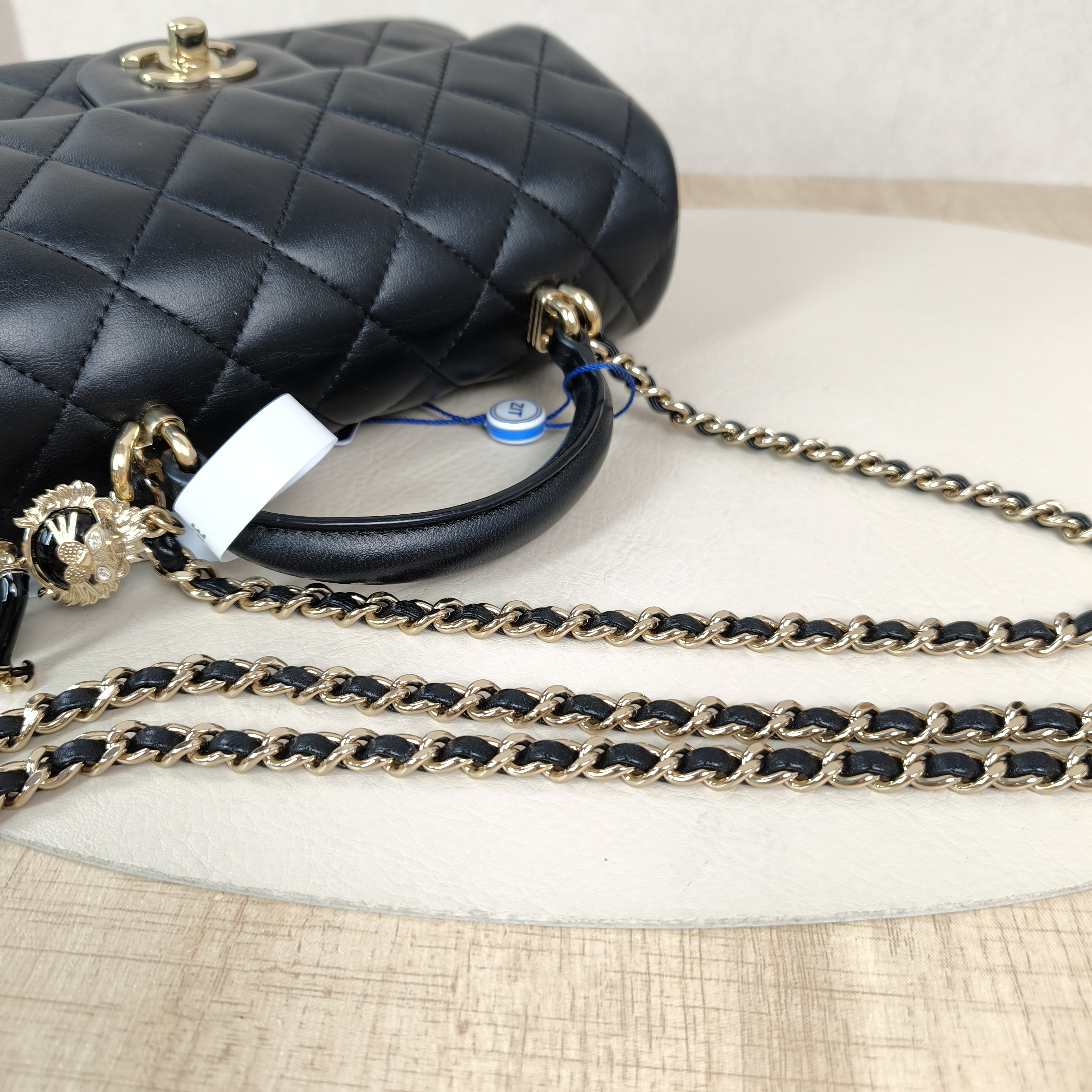 CHANEL Bag 22sclassic flag large mini cf mini mini20*6*12 detail 13