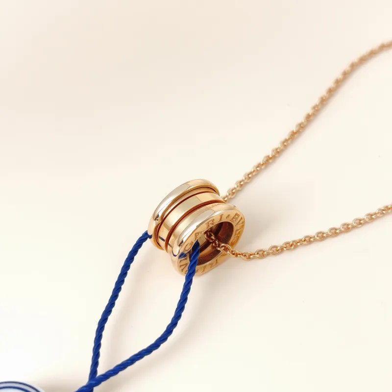 Bvlgari Necklace B.ZERO1Collection Necklace Rose Gold 18KR ose Gold One Size 45cm — cover view 5 of 9