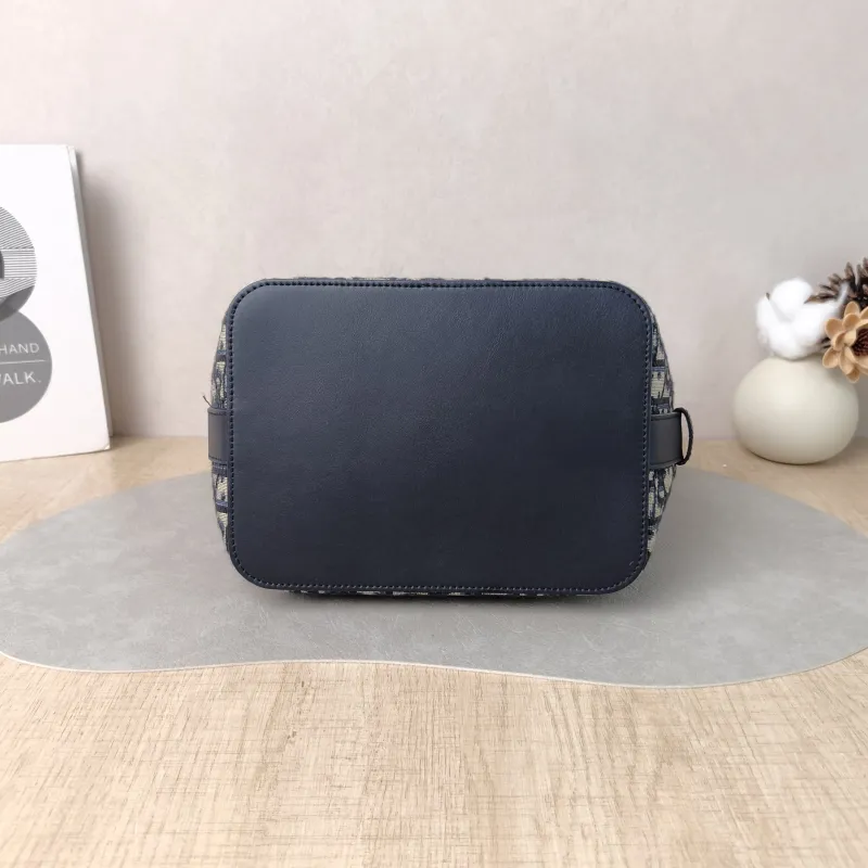 DIOR Shoulder Bag star Bucket Bucket Bag Blue Canvas Small 24 × 15 × 24 cm — cover view 5 of 6