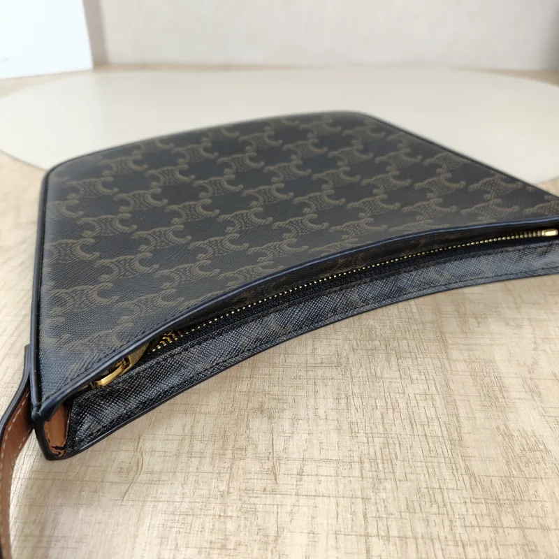 CELINE Shoulder Bag Croque Hobo Monogram PVC Medium18.5 × 2 × 15.5 cm — detail view 2 of 9