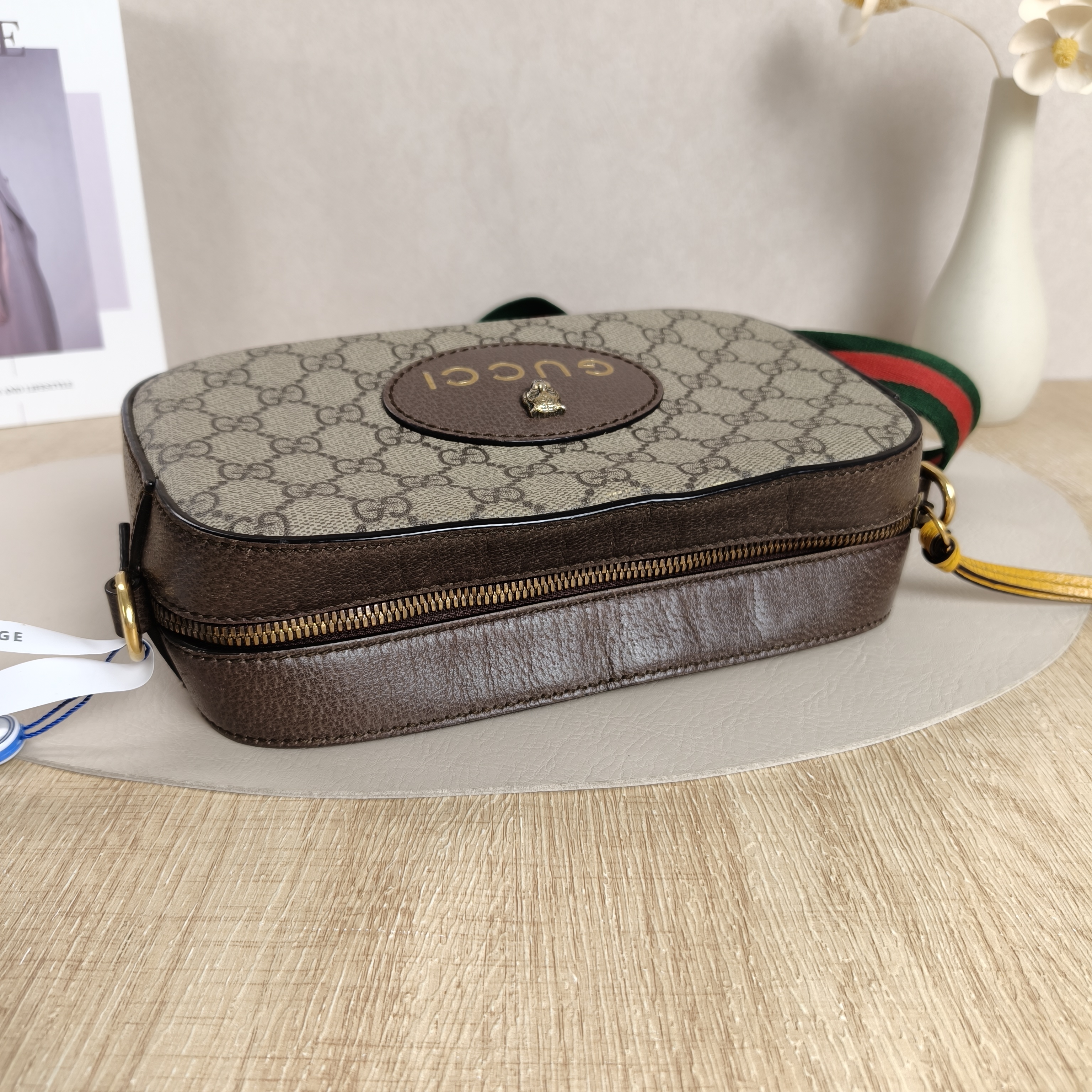 GUCCI Crossbody Bag Neo Vintage Camera Bag Monogram PVC Medium24 × 7 × 14.5 cm — cover view 10 of 11