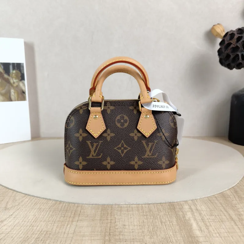 Louis Vuitton Crossbody Bag Alma Nano Monogram PVC nano 18 × 8 × 12 cm — cover view 4 of 5