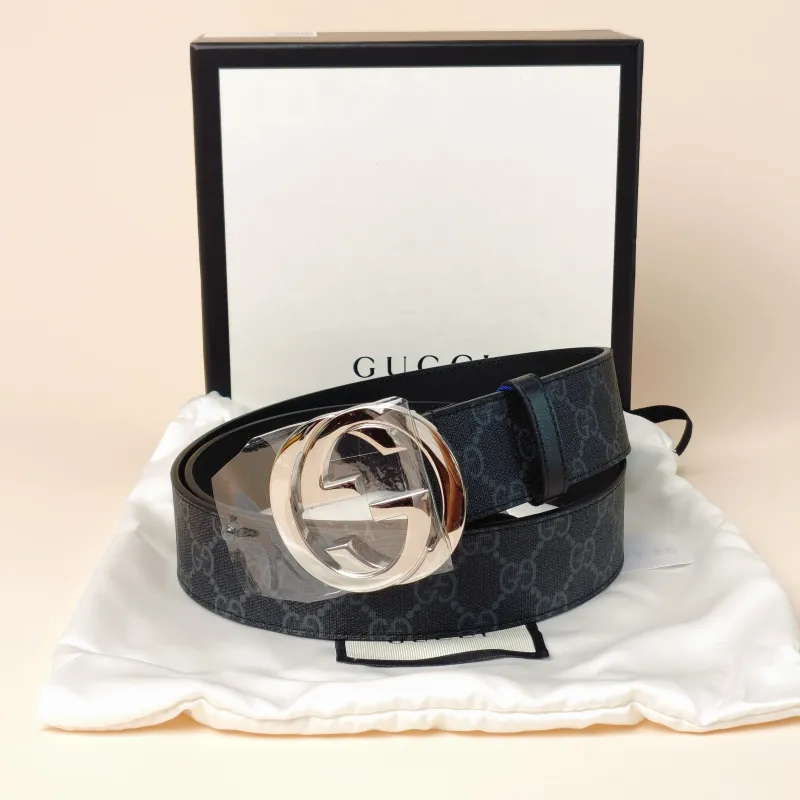 GUCCI Belt Belt Monogram PVC One Size 95 โ cover view 8 of 9