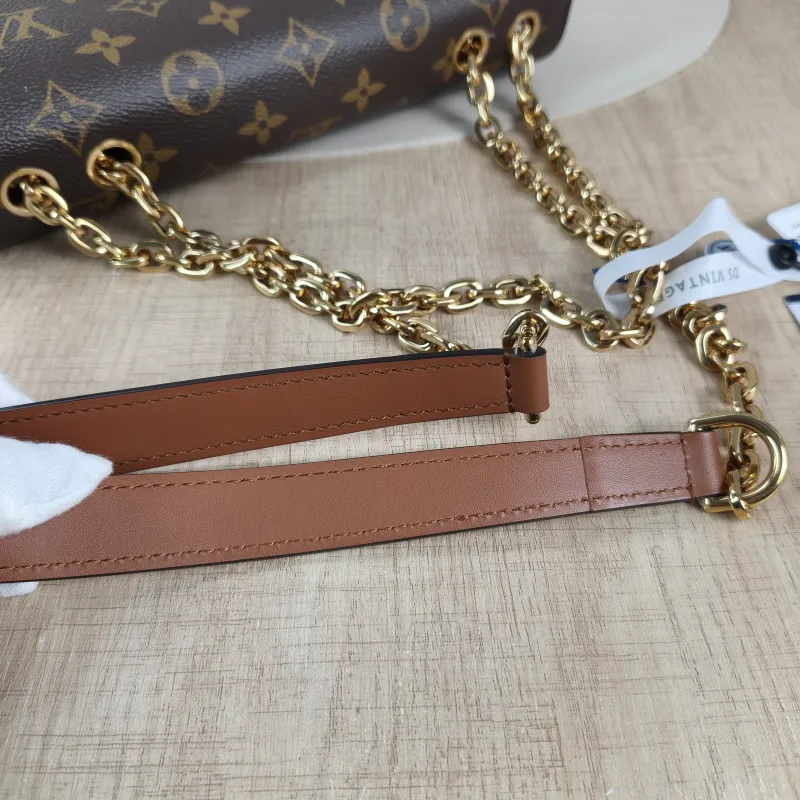 Louis Vuitton Crossbody Bag Marceau Chain Bag Caramel PVC · Calfskin One Size24.5 × 6.5 × 15 cm — detail view 1 of 14