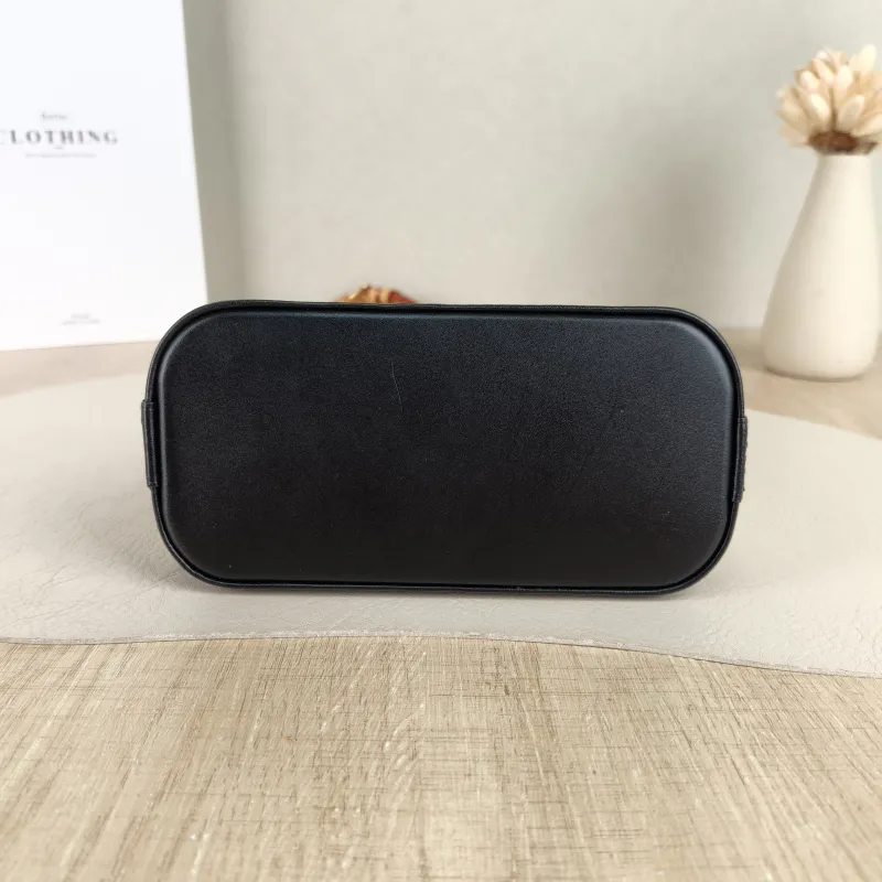 Louis Vuitton Crossbody Bag Alma Nano · Black PVC nano 18 × 8 × 12 cm — cover view 5 of 5