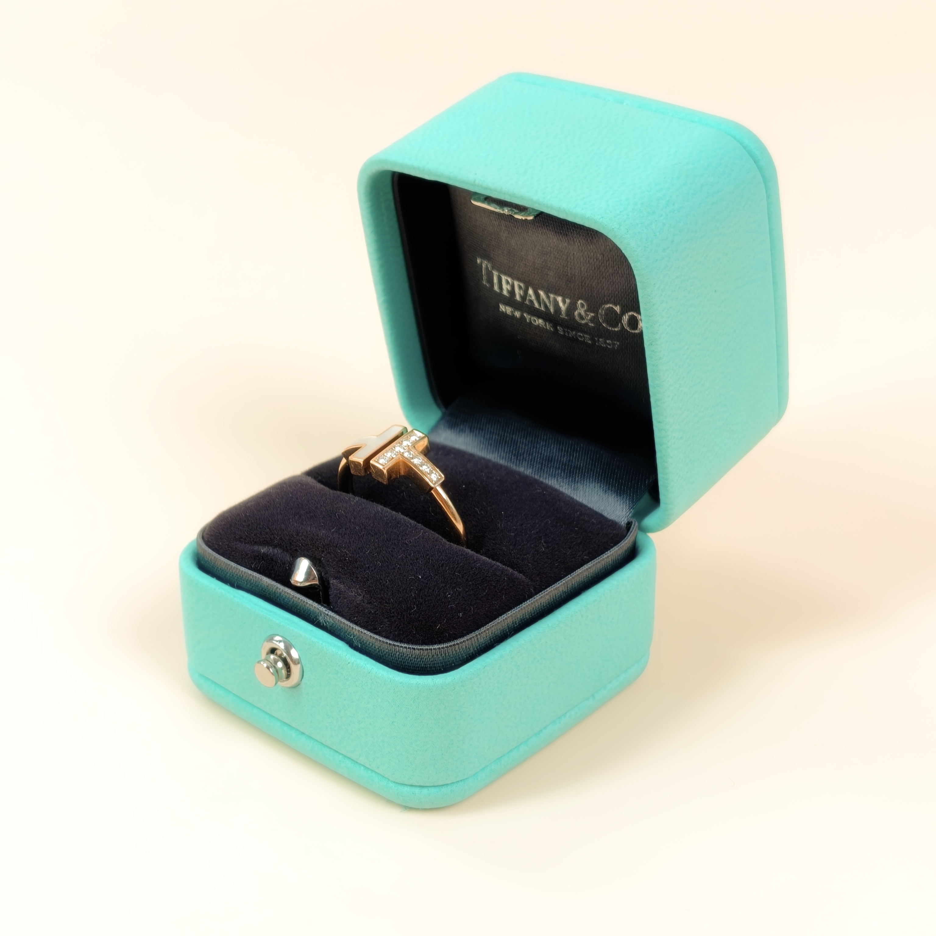 Tiffany&Co. Ring TC ollection Rose Gold Pearl Diamond18KR ose Gold54 EU — cover view 6 of 8