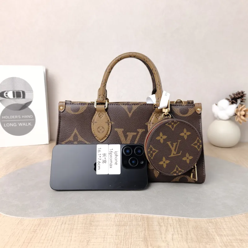Louis Vuitton Crossbody Bag Onthego East West Monogram PVC Small 25 × 10 × 13 cm — cover view 3 of 6