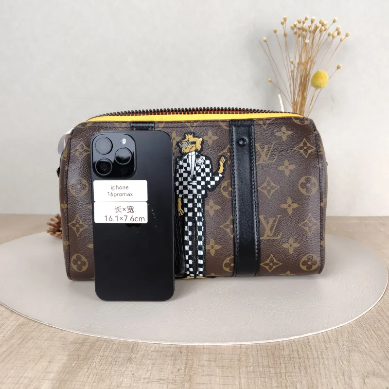 Louis Vuitton Crossbody Bag City Keepall Monogram PVC Medium27 × 13 × 17 cm — cover view 5 of 5