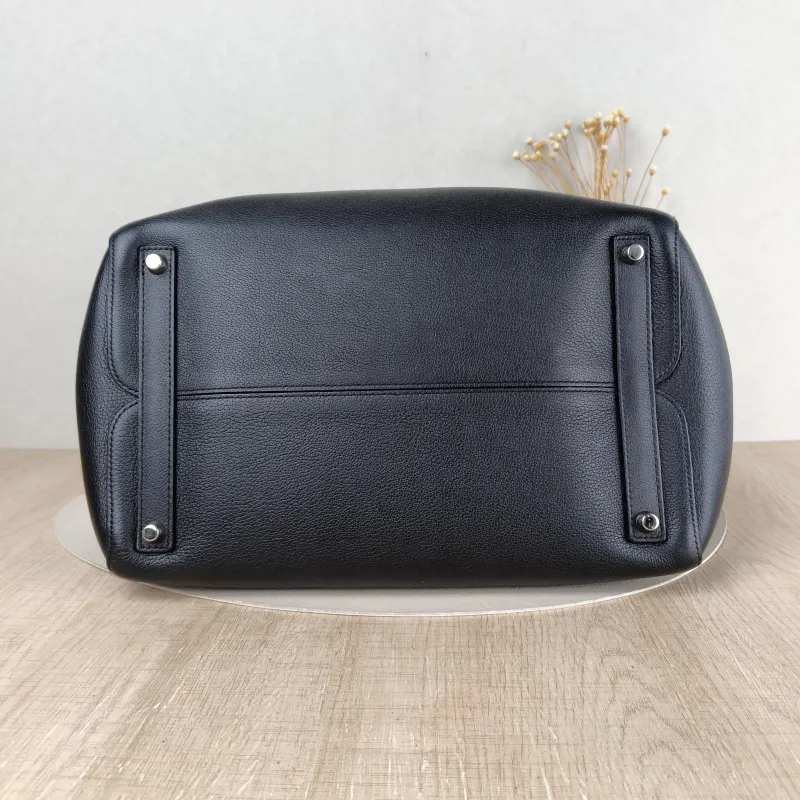 DIOR Top Handle Bag Top Handle Bag Black Calfskin 32 × 19 × 26 cm — cover view 4 of 5