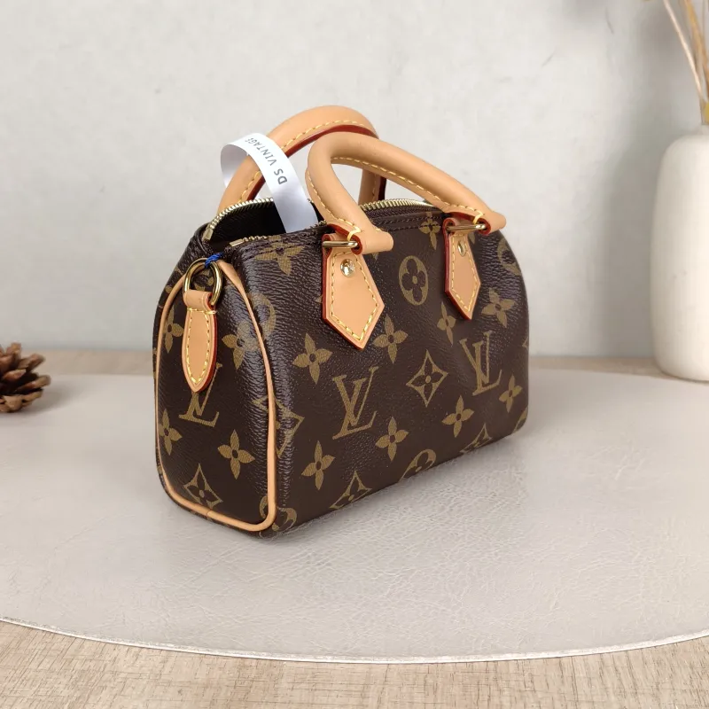 Louis Vuitton Crossbody Bag Speedy Nano Shoulder Strap PVC nano 16 × 7.5 × 10 cm — cover view 5 of 5