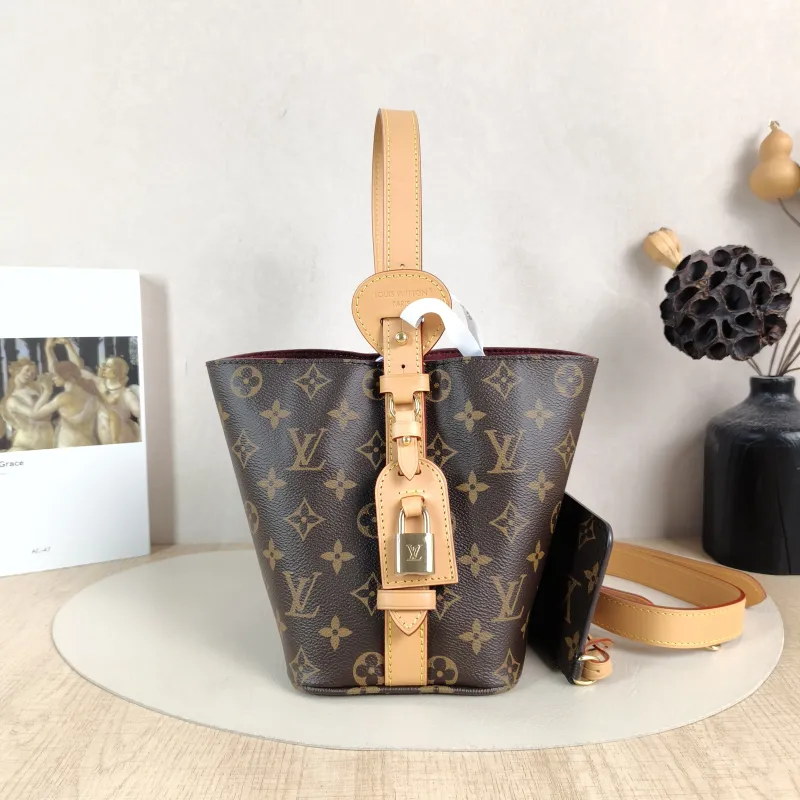 Louis Vuitton Top Handle Bag ALL IN BB Monogram PVC BB 16 × 12 × 18 cm