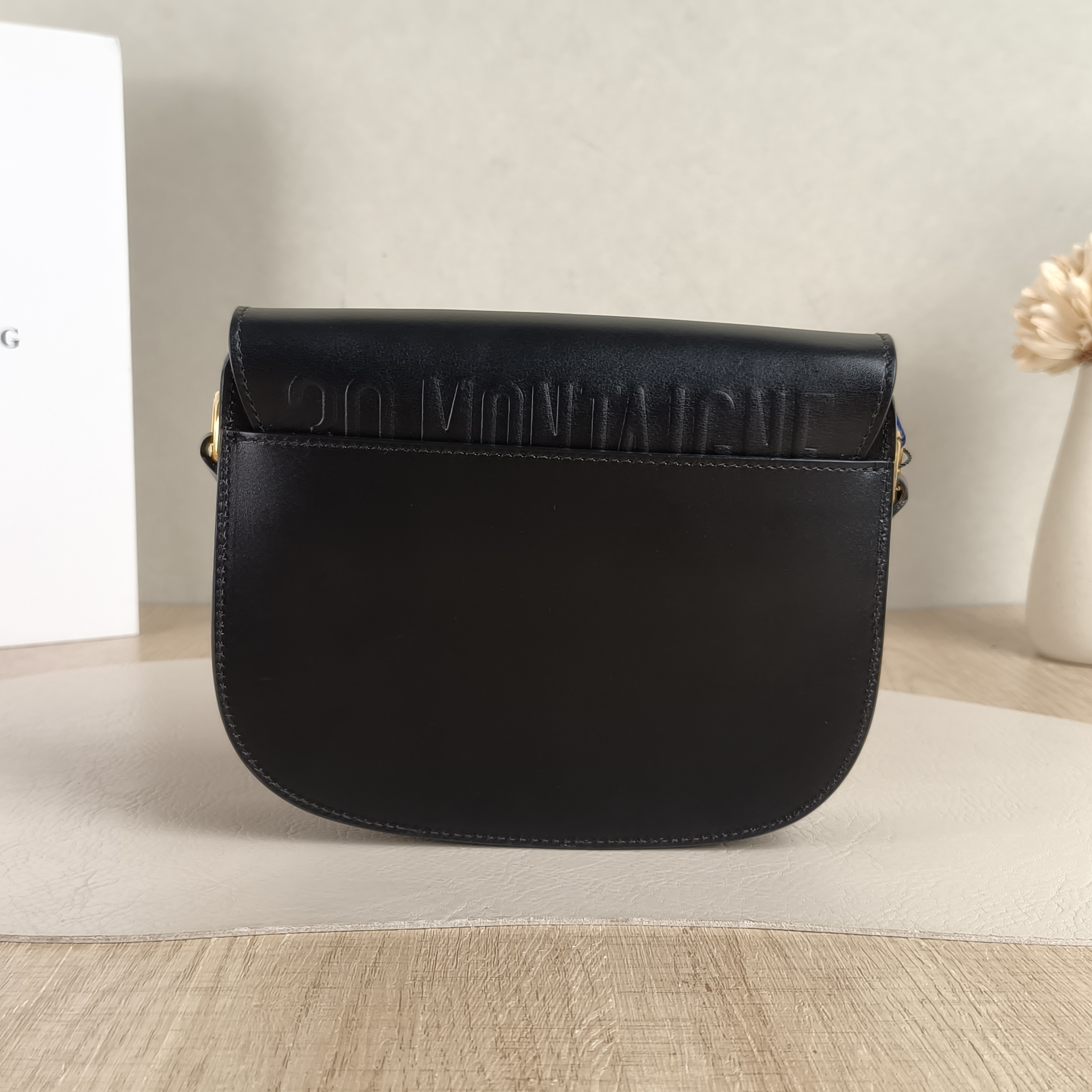 DIOR Crossbody Bag Bobby Black Calfskin Small18 × 5 × 14 cm — cover view 4 of 5