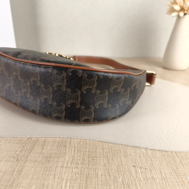 CELINE Shoulder Bag AVA Monogram PVC 24.5 × 6.5 × 17 cm — detail view 4 of 10