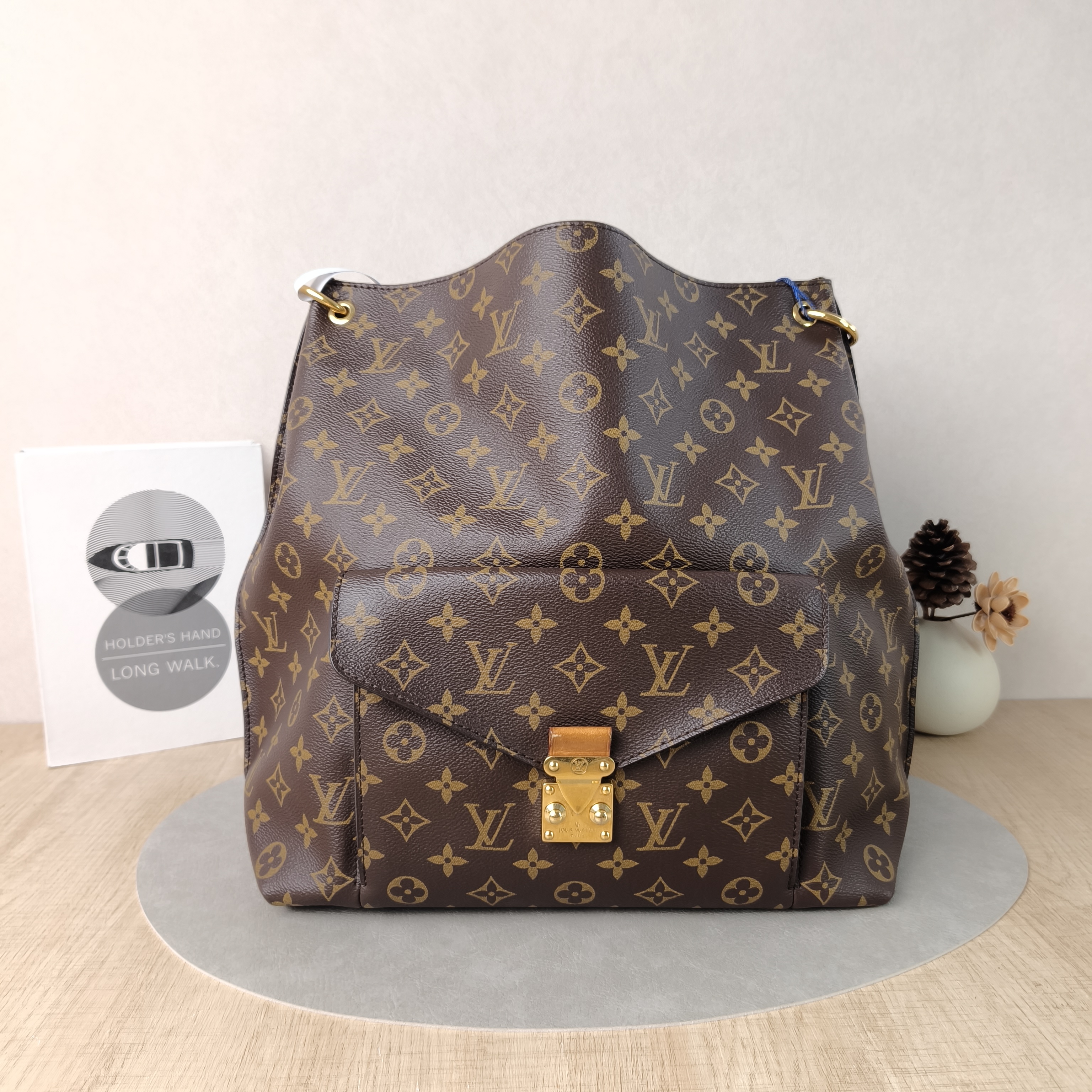 Louis Vuitton Shoulder Bag Métis Hobo Monogram PVC One Size32 × 13 × 36 cm