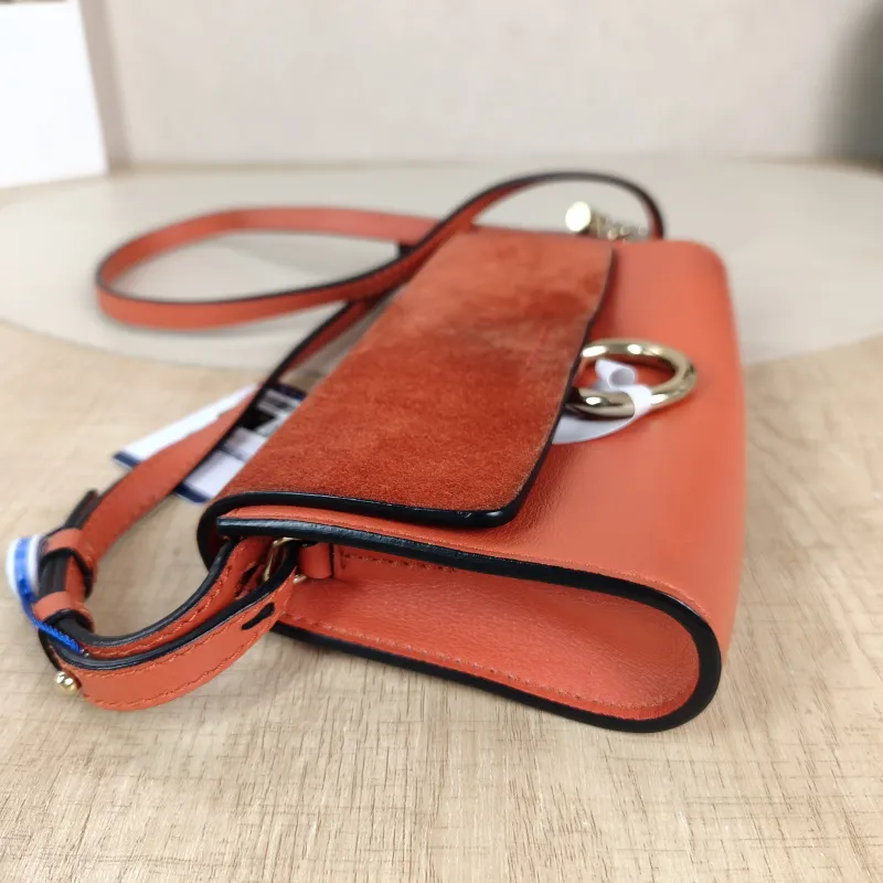 Chloé Shoulder Bag faye Crossbody Bag Red Calfskin 18 × 3 × 10 cm — detail view 10 of 11