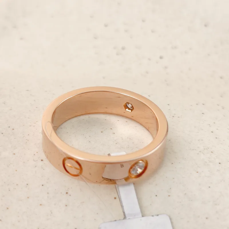 CARTIER Ring Love Collection Ring Rose Gold Diamond18KR ose Gold Edition 62 — cover view 2 of 8