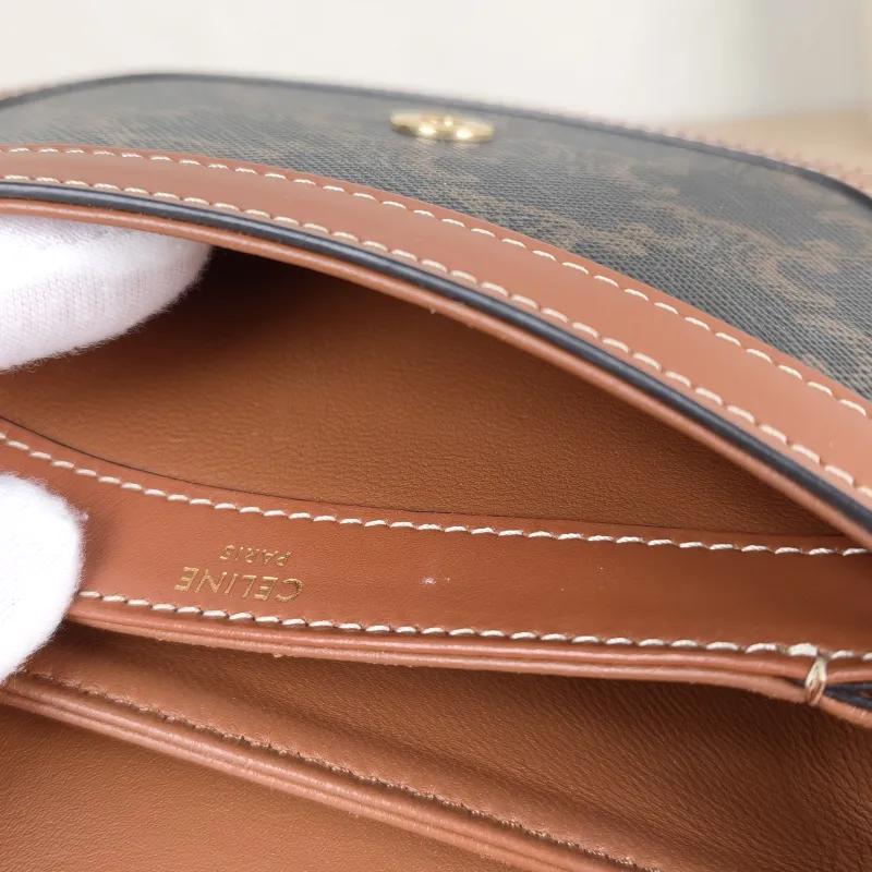 CELINE Crossbody Bag Crossbody Bag Monogram PV Cmini15 × 5 × 11.5 cm — detail view 4 of 12