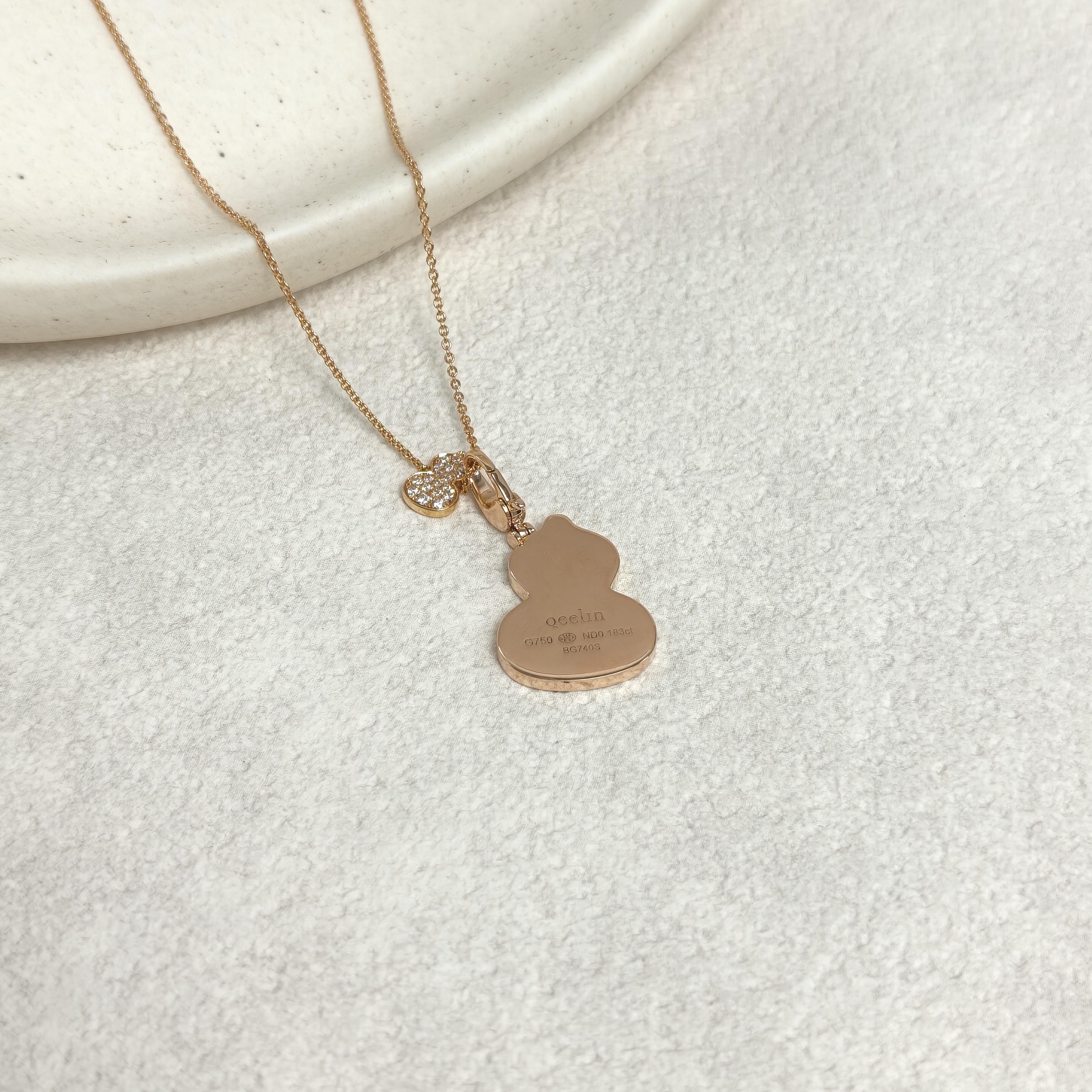 Qeelin Necklace Wulu Collection Necklace Red18k 1.8*1.3 · 39cm — cover view 5 of 8