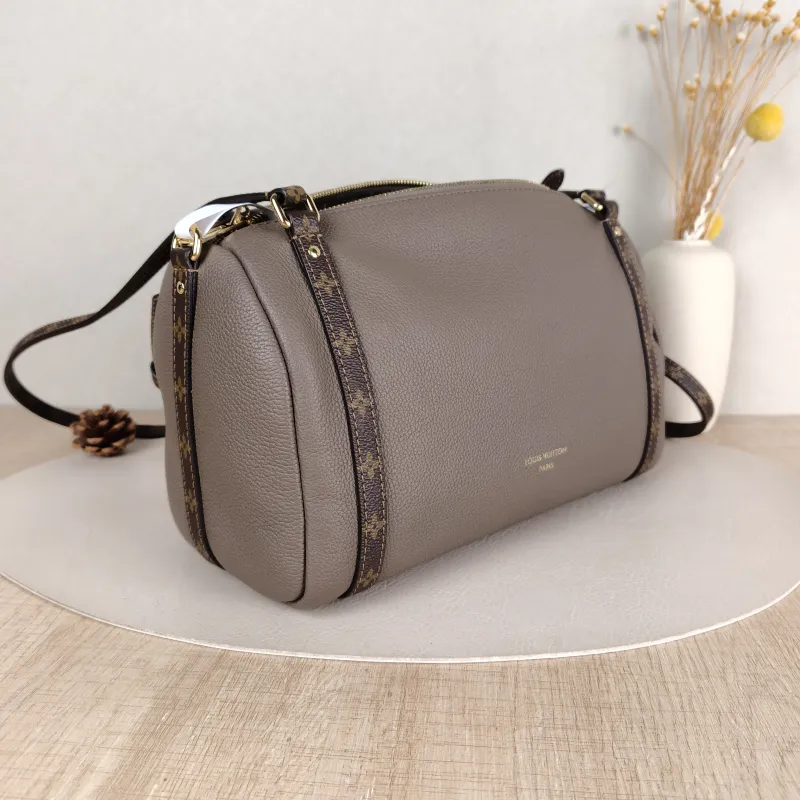 Louis Vuitton Shoulder Bag EXPRESS Shoulder Bag Grey Calfskin Small 26 × 13.5 × 17 cm — cover view 5 of 5