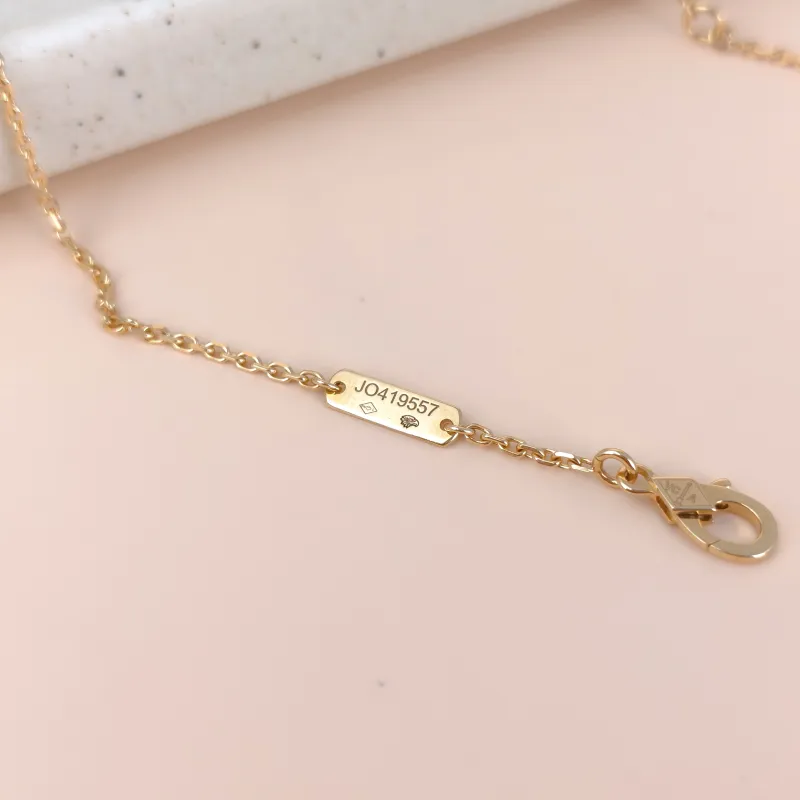 Van Cleef & Arpels Necklace Alhambra Alhambra Collection Necklace 18KY ellow Gold Vintage Small42cm — cover view 4 of 10