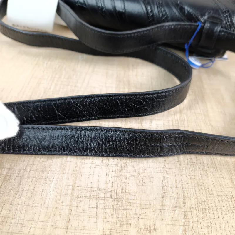 BALENCIAGA Shoulder Bag GOSSIP Black CC alfskin Small 23.5 × 10.5 × 12.5 cm — detail view 6 of 12