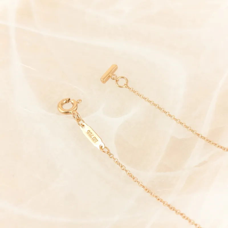 Tiffany&Co. Necklace T Collection Large Smile Necklace Gold 18k Large 45.5cm — cover view 2 of 8