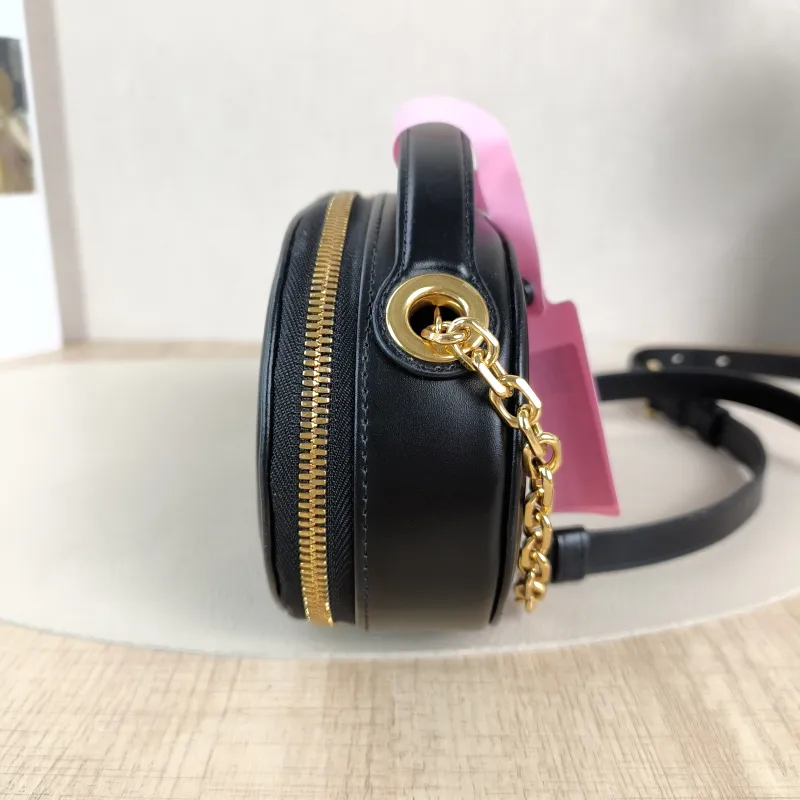 DIOR Shoulder Bag CD Signature Camera Bag Black Calfskin One Size18 × 6.5 × 11 cm — detail view 6 of 9