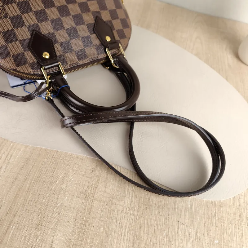 Louis Vuitton Crossbody Bag Alma BB Brown PVC BB 23.5 × 11.5 × 17.5 cm — detail view 8 of 10