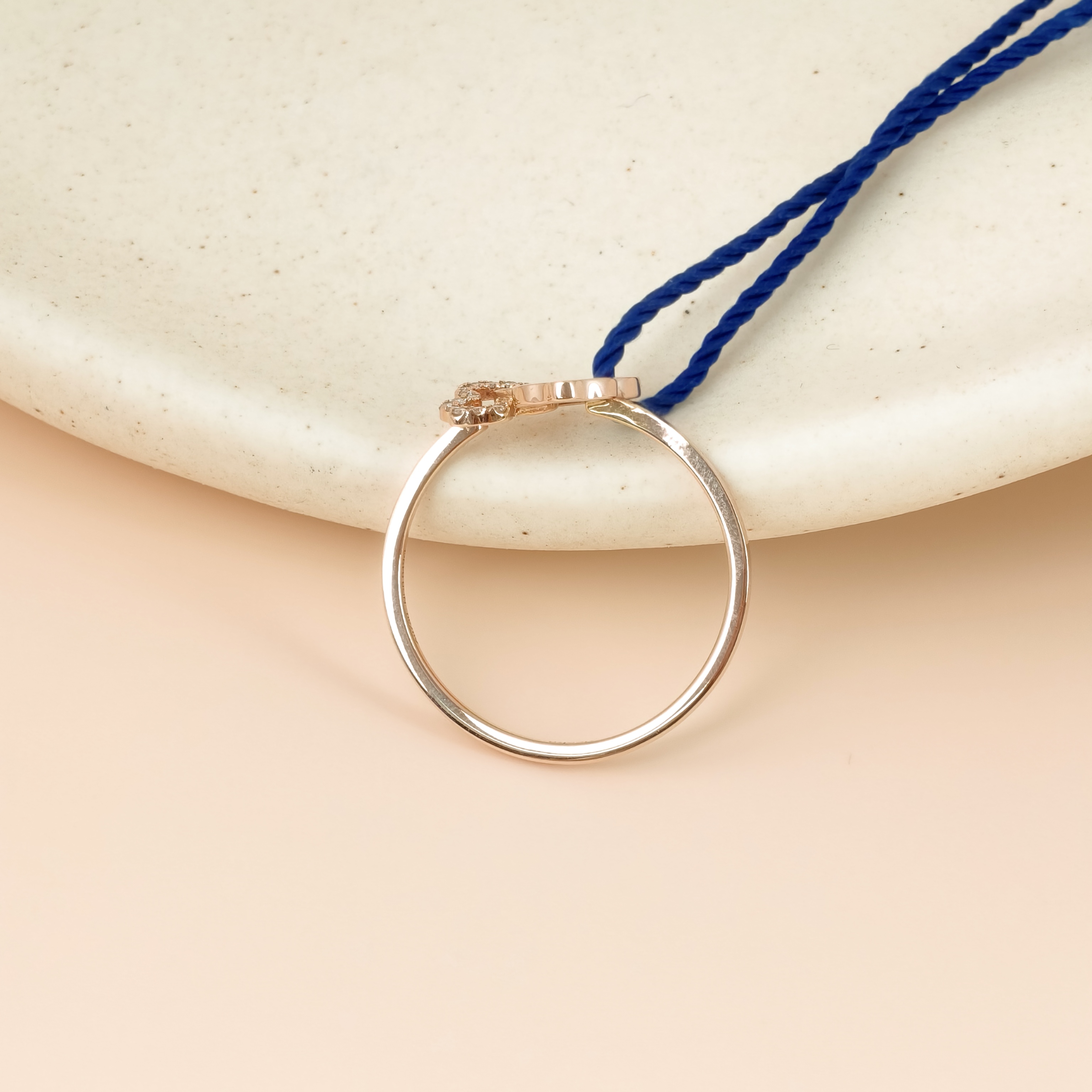 Qeelin Ring Wulu Gold Diamond18KR ose Gold One Size56 — cover view 6 of 12