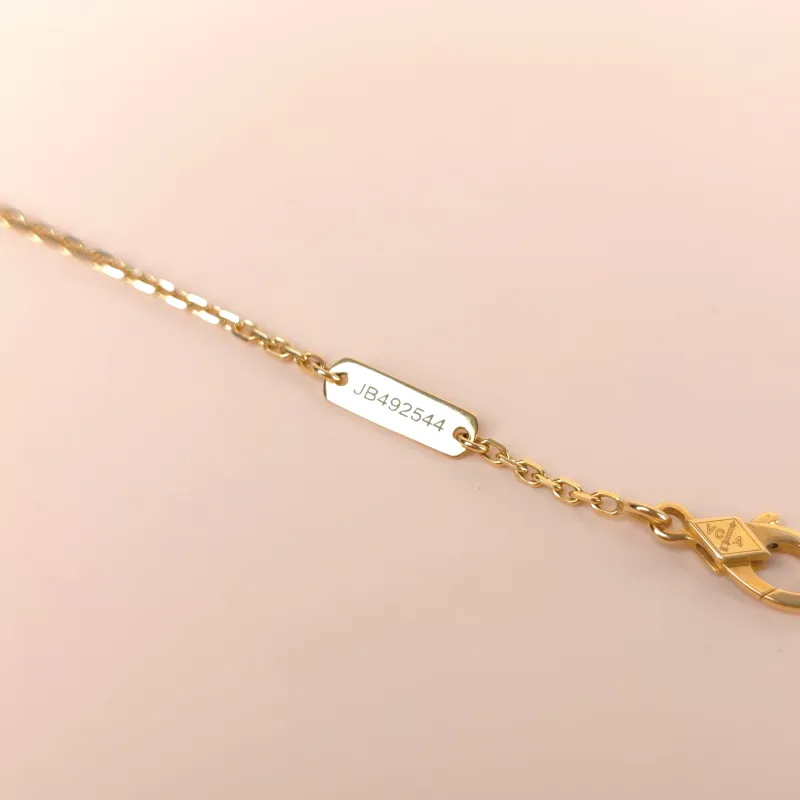 Van Cleef & Arpels Necklace Alhambra Alhambra Collection Necklace 18KY ellow Gold Vintage Small 42cm — cover view 4 of 9