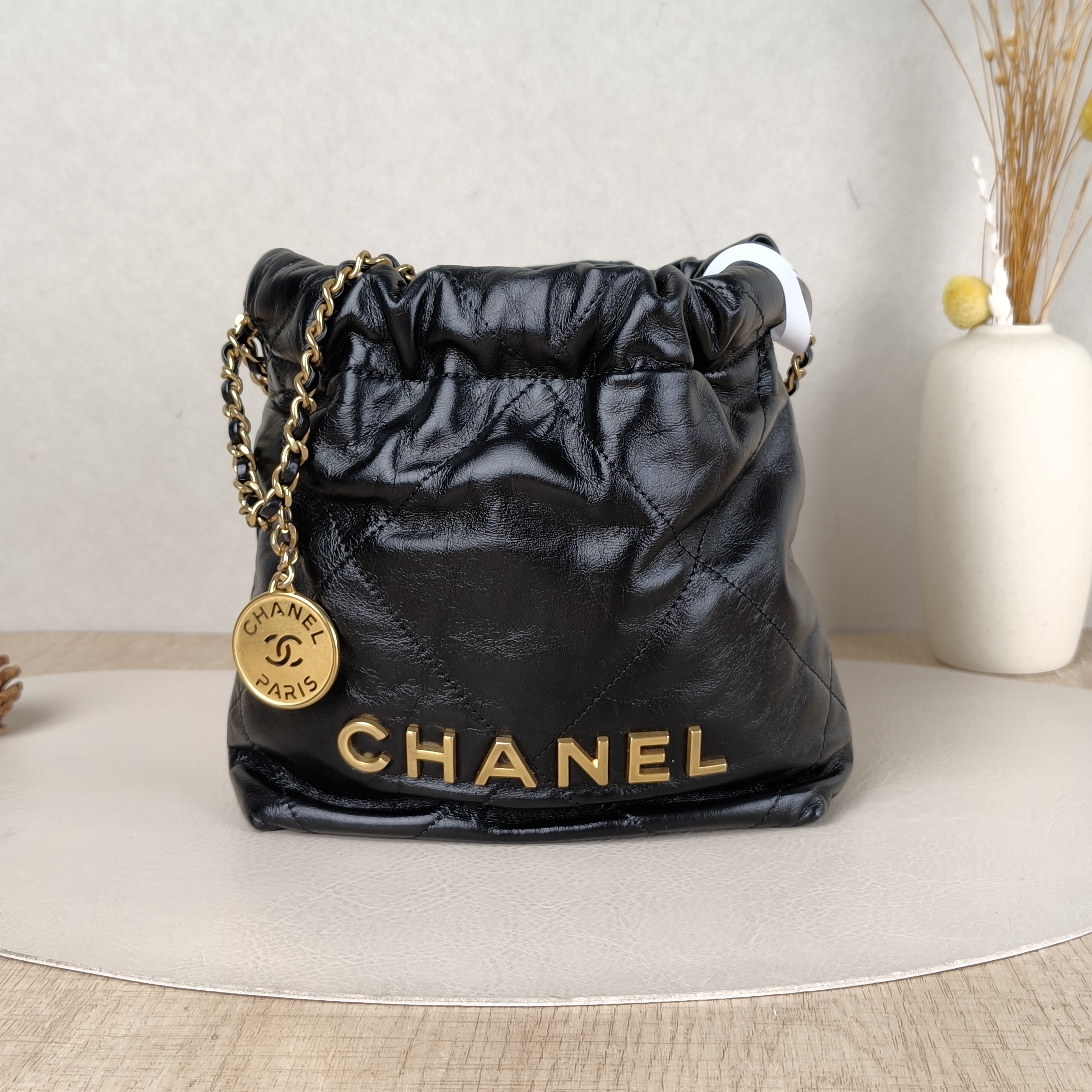 CHANEL Bag 22Bag C mini20*6*19