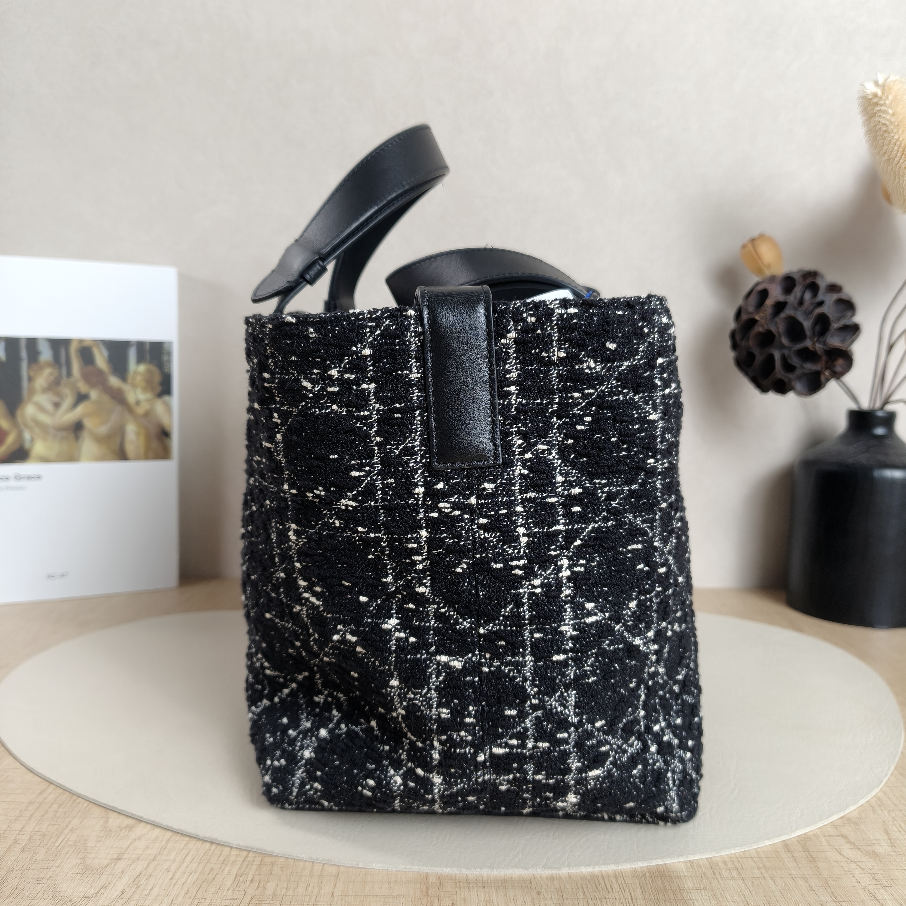 DIOR Top Handle Bag TOUJOURS Black Medium28.5 × 17 × 21.5 cm — cover view 6 of 11