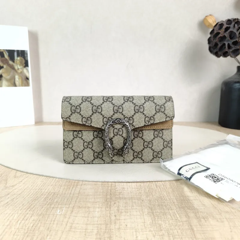GUCCI Shoulder Bag Dionysus Monogram PVC Mini 16.5 × 4 × 10 cm — cover view 4 of 6