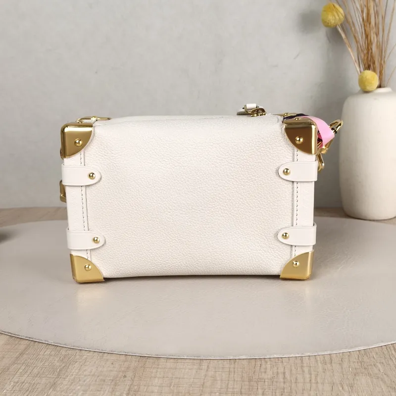 Louis Vuitton Crossbody Bag Side Trunk Box Calfskin Small 19 × 7.5 × 12.5 cm — cover view 2 of 5