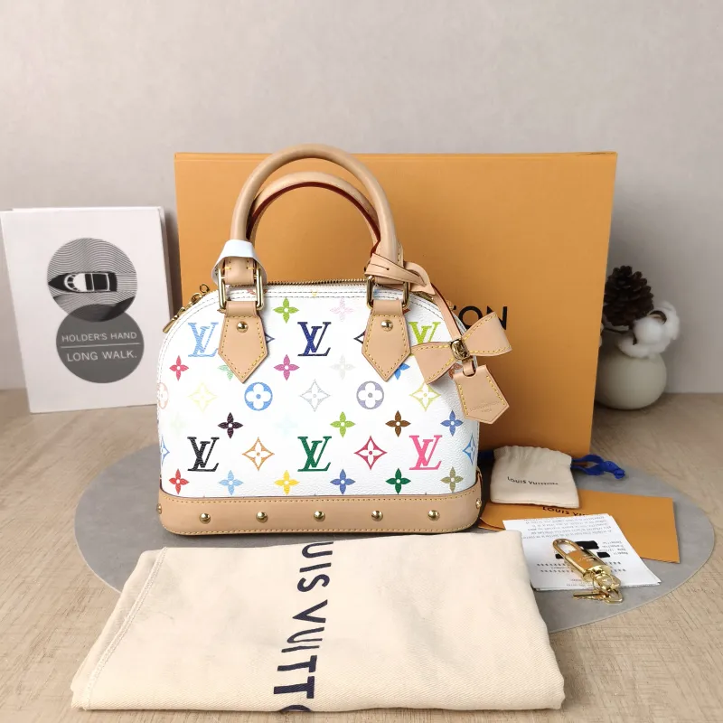 Louis Vuitton Crossbody Bag Alma BB Multicolore PVCBB23.5 × 11.5 × 17.5 cm — cover view 2 of 6