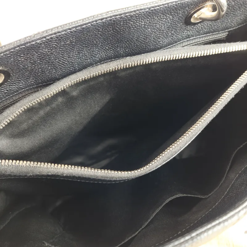 Chanel Shoulder Bag Grand Shopping Tote​ GST Shopping Tote Black Grained Calfskin Large 33 × 13 × 24 cm 15 — detail view 5 of 12