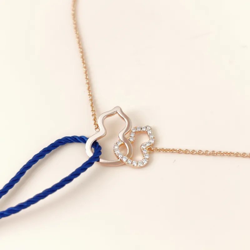 Qeelin Bracelet Wulu Collection Bracelet Rose Gold Diamond18KR ose Gold One Size 18cm — cover view 3 of 7
