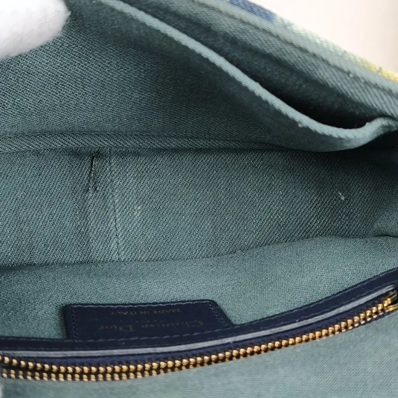 DIOR Crossbody Bag Caro Chain Bag Colorblock Canvas20 × 7 × 13.5 cm — detail view 13 of 13
