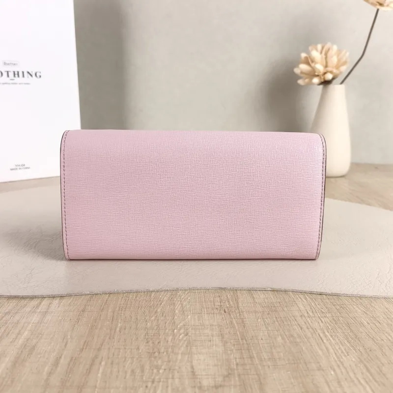 FENDI Crossbody Bag Crossbody Bag Pink Colorblock Calfskin One Size 19 × 2 × 9.5 cm — cover view 4 of 5