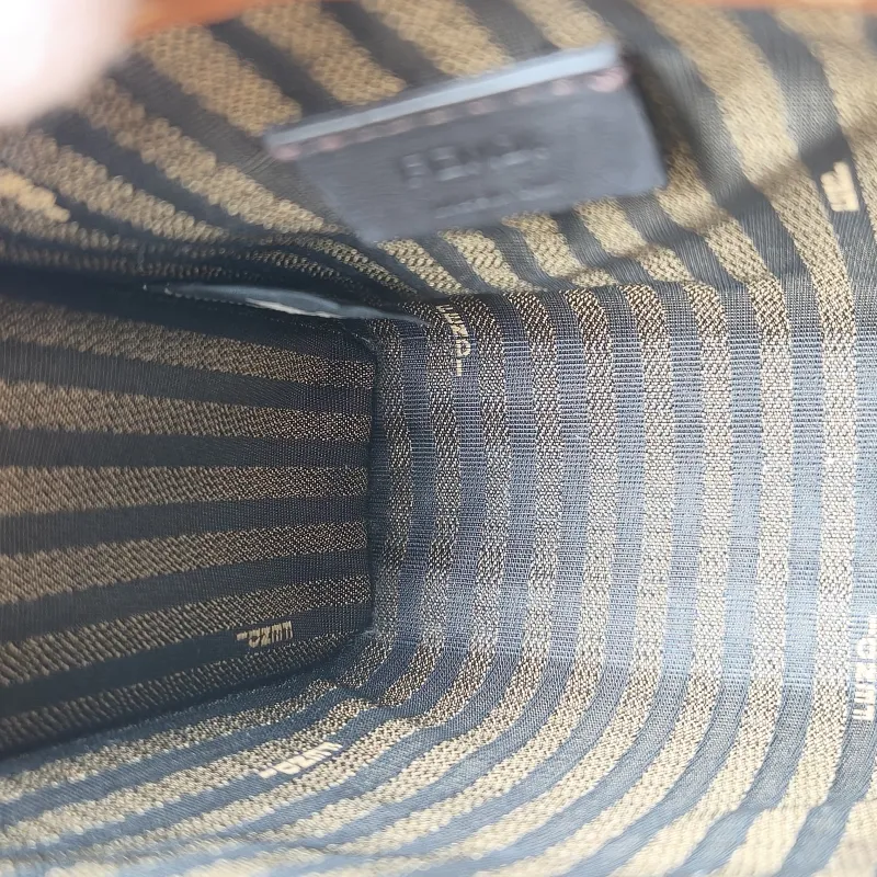 FENDI Crossbody Bag sunshine Caramel Calfskin Mini 13 × 6.5 × 18 cm — detail view 1 of 10