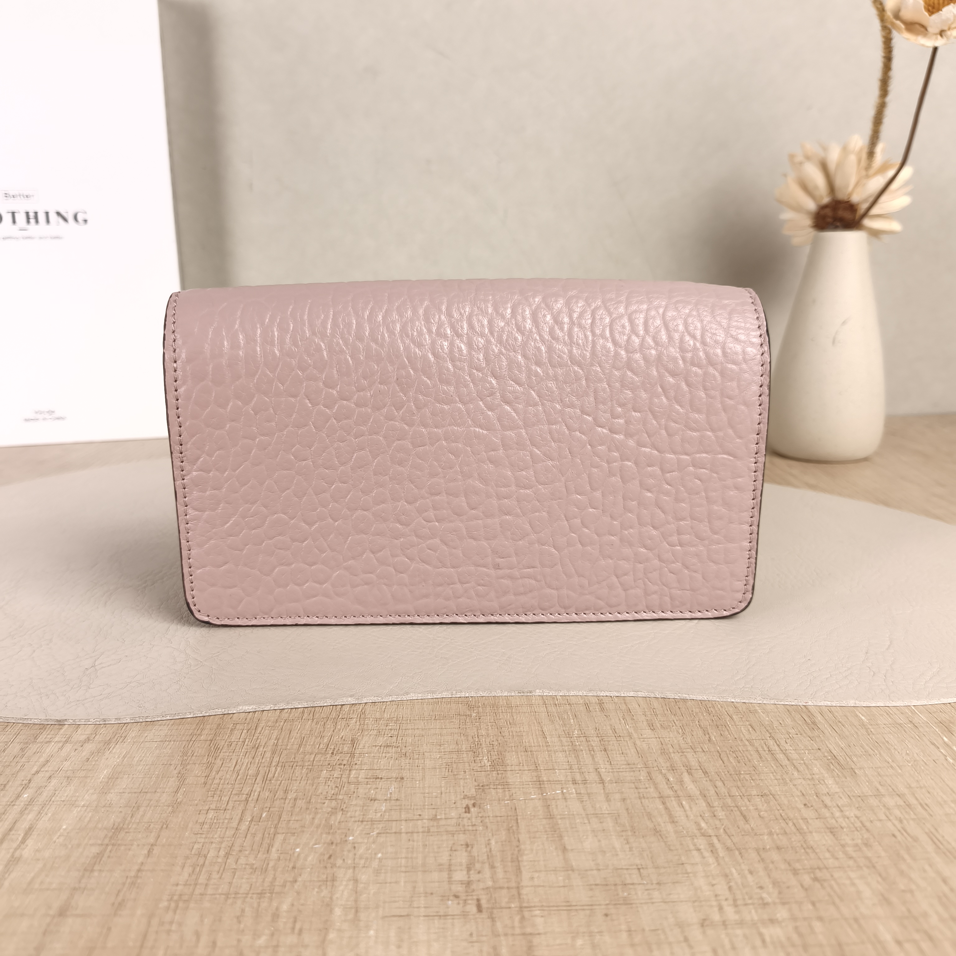 BURBERRY Crossbody Bag Crossbody Bag Pink Calfskin One Size19 × 4 × 10.5 cm — cover view 2 of 5