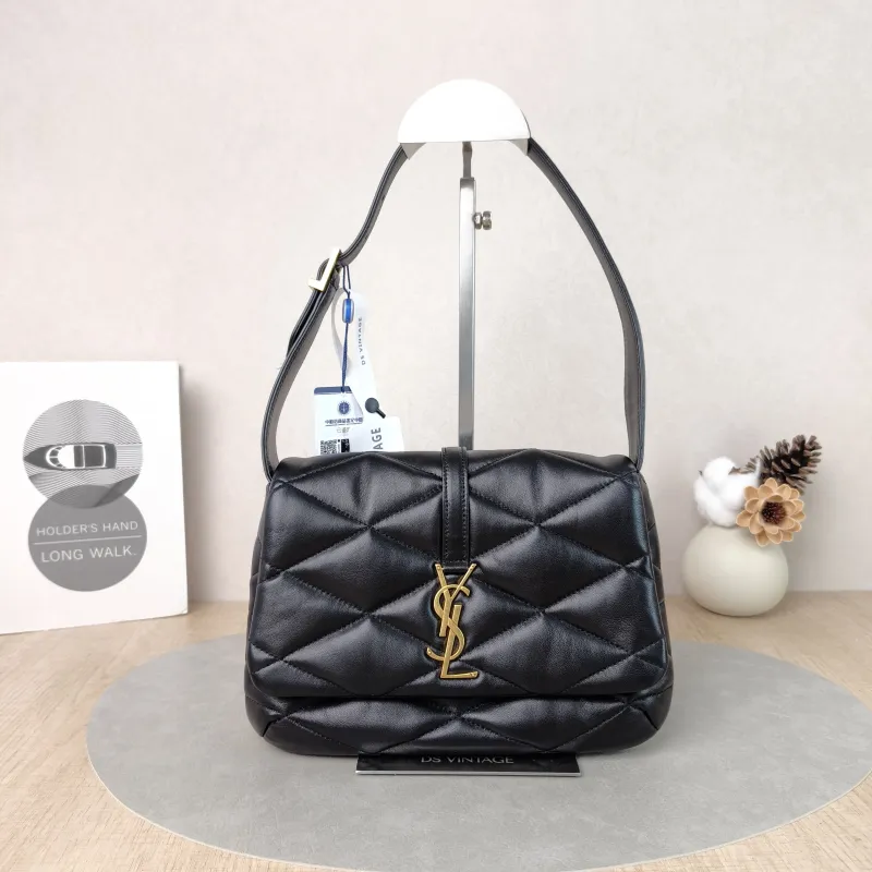 SAINT LAURENT Shoulder Bag LE 57 Shoulder Bag Black Lambskin One Size24 × 4 × 18 cm