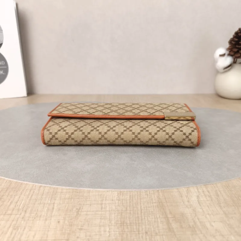 GUCCI Shoulder Bag Wallet Monogram Canvas One Size19 × 3 × 9.5 cm — cover view 2 of 5