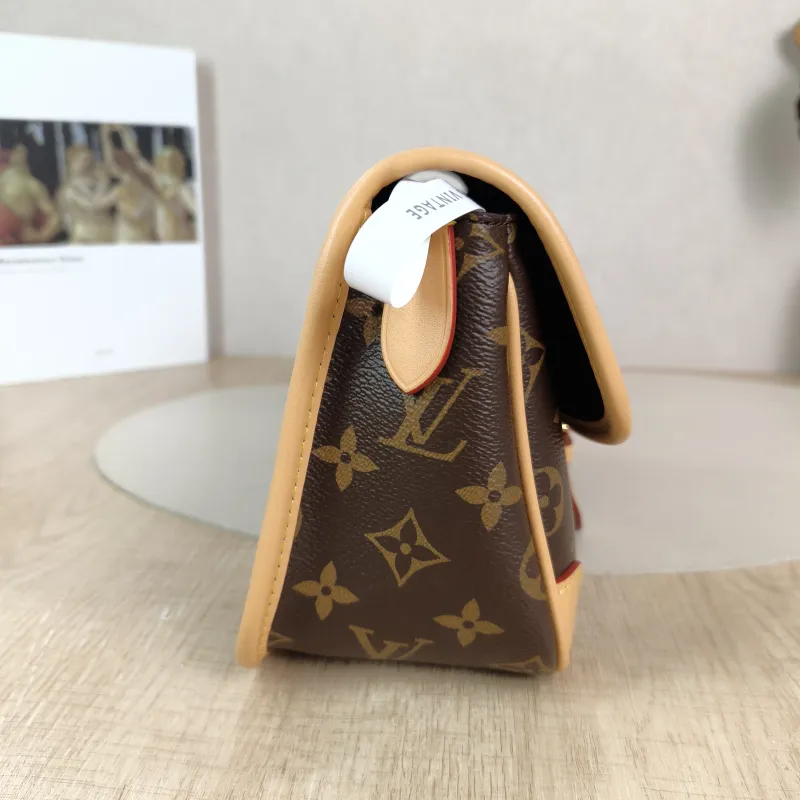Louis Vuitton Crossbody Bag Diane Baguette Bag Shoulder Strap PVC Small 24 × 9 × 15 cm — detail view 11 of 13
