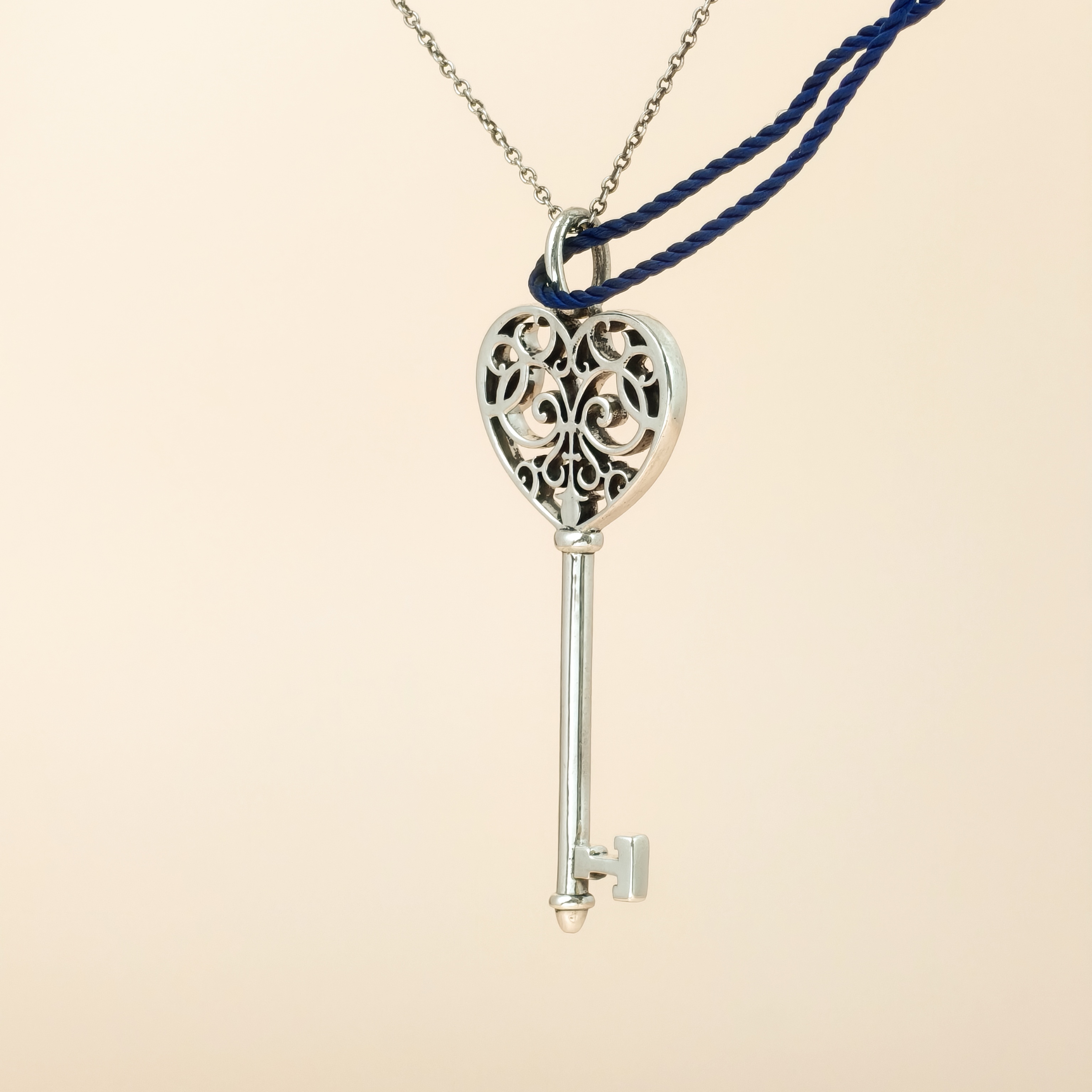 Tiffany&Co. Necklace Keys Collection Necklace Necklace Silver925 One Size44cm Pendant4.7cm — cover view 8 of 12